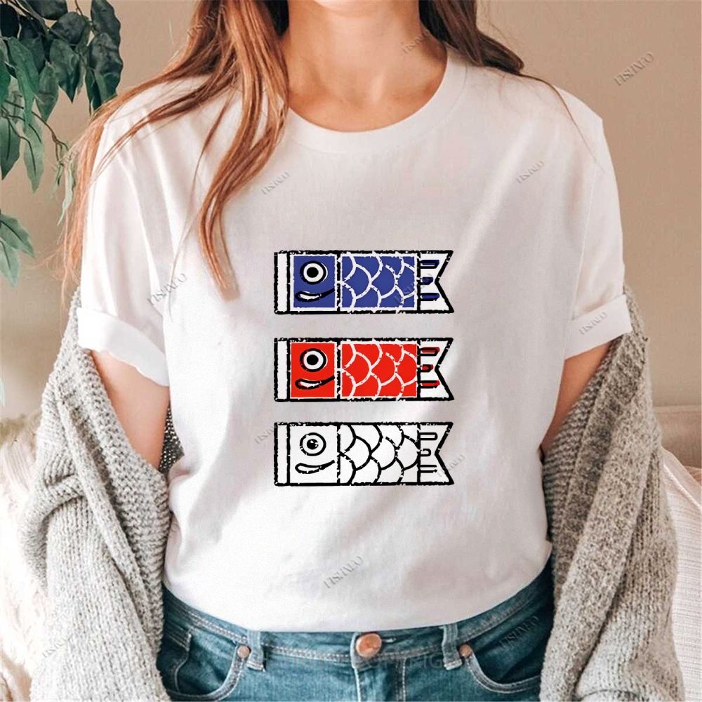 Koinobori Cotton Casual T-Shirt