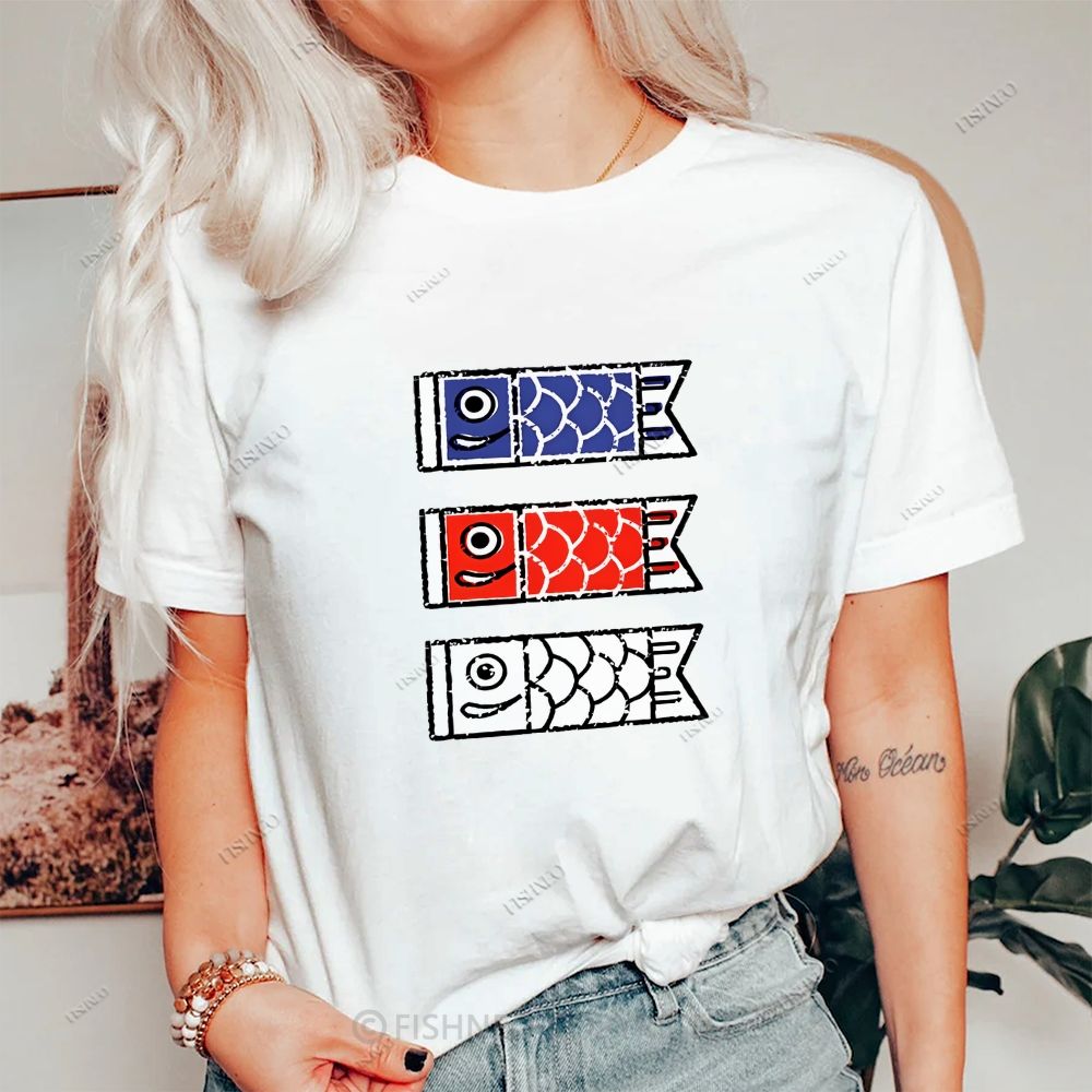 Koinobori Cotton Casual T-Shirt