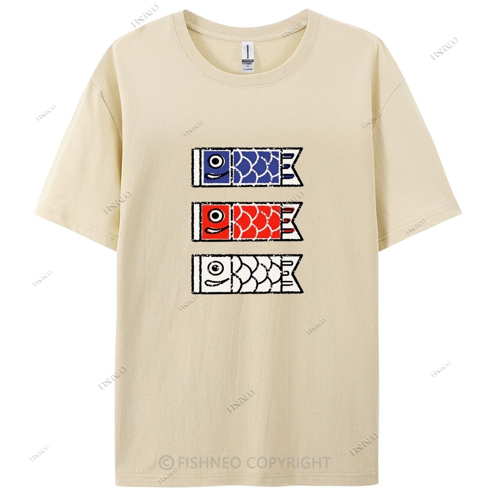 Koinobori Cotton Casual T-Shirt