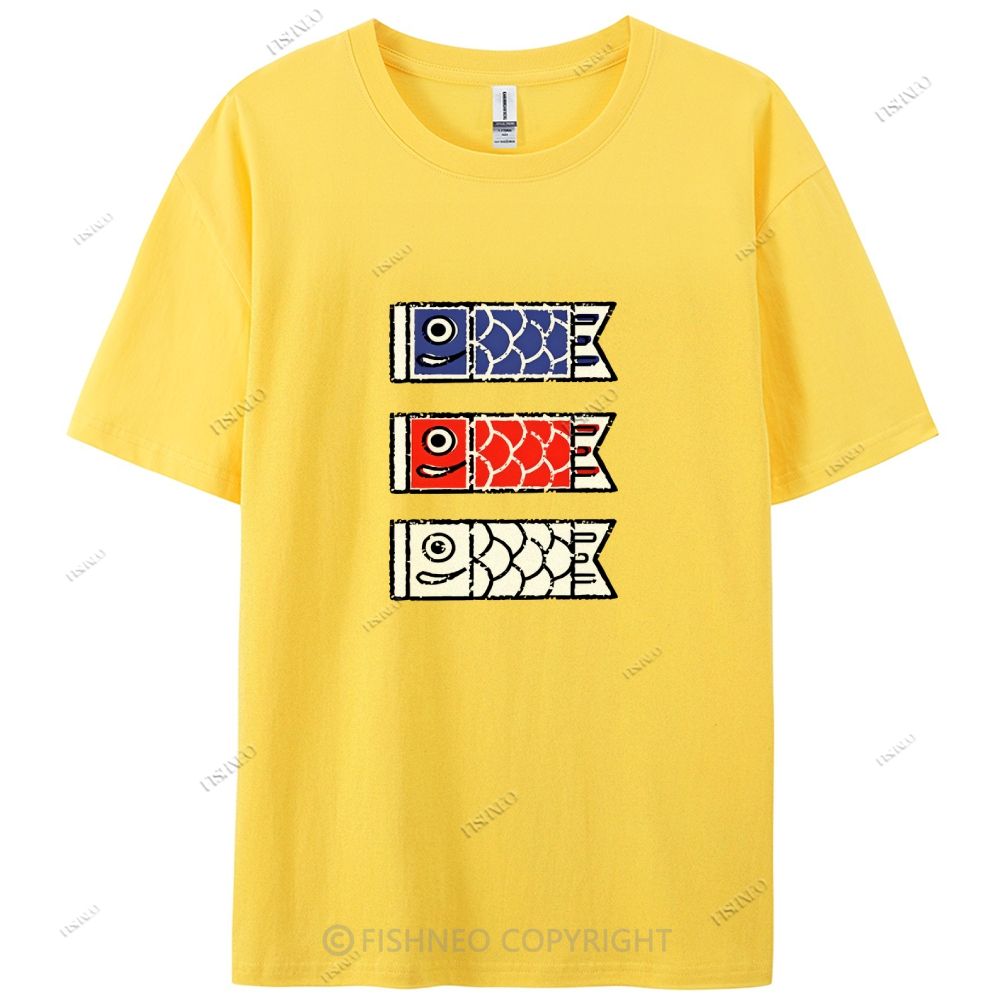 Koinobori Cotton Casual T-Shirt