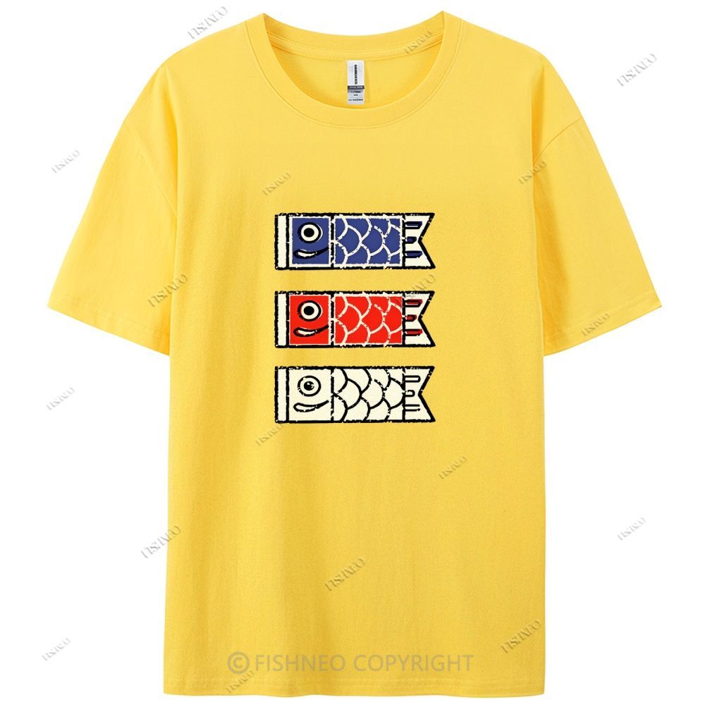 Koinobori Cotton Casual T-Shirt