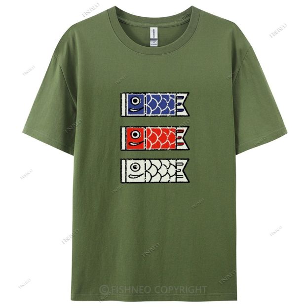 Koinobori Cotton Casual T-Shirt