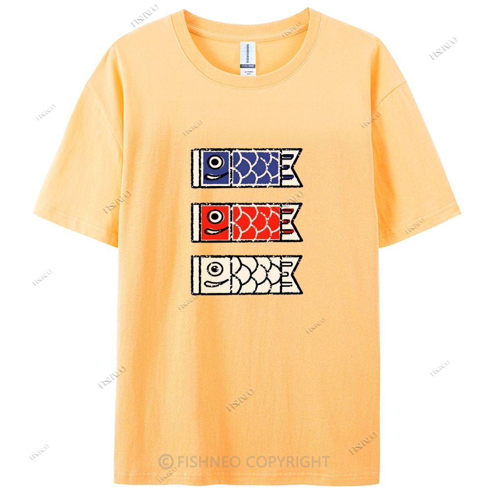 Koinobori Cotton Casual T-Shirt