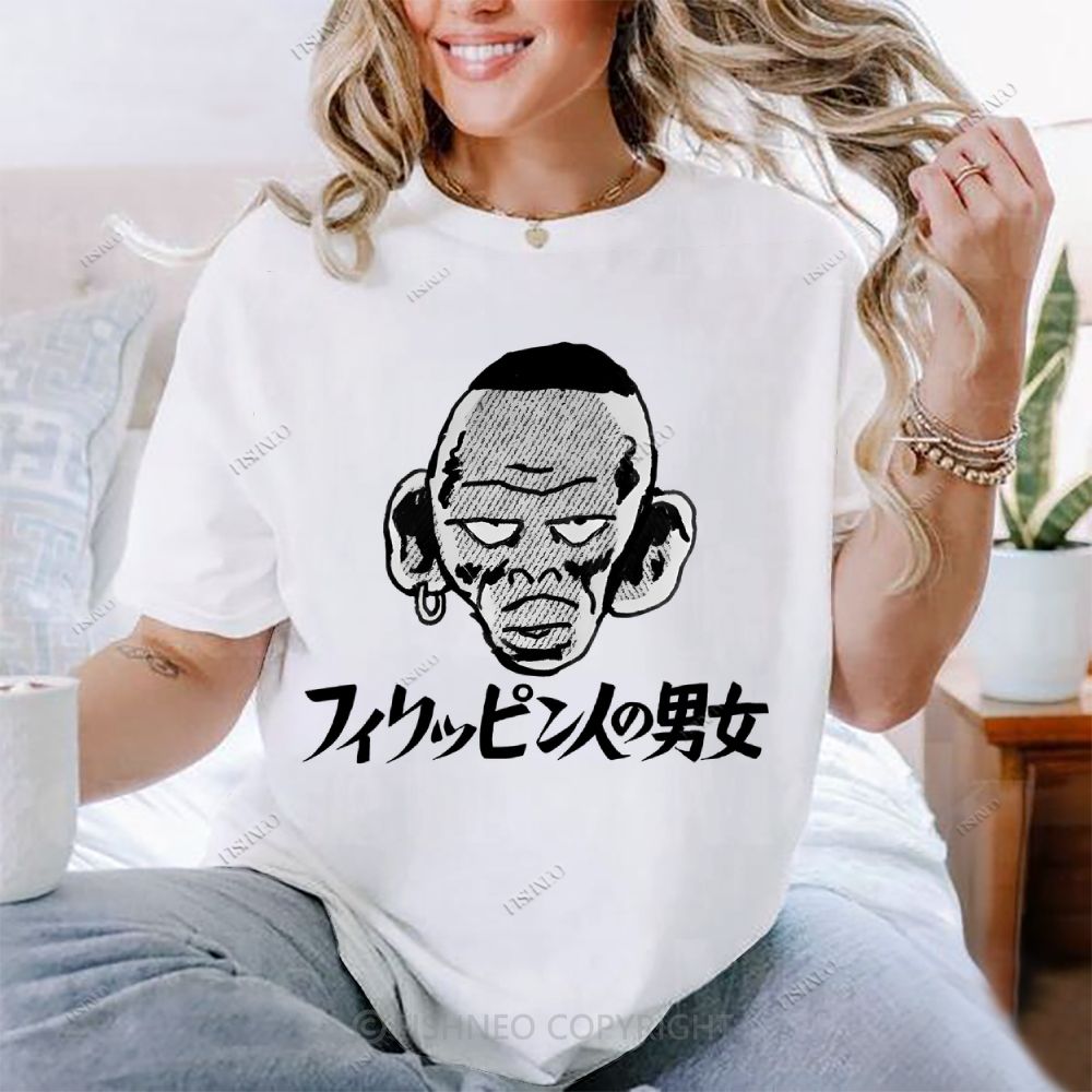 Japanese Graffiti Cotton T-shirt