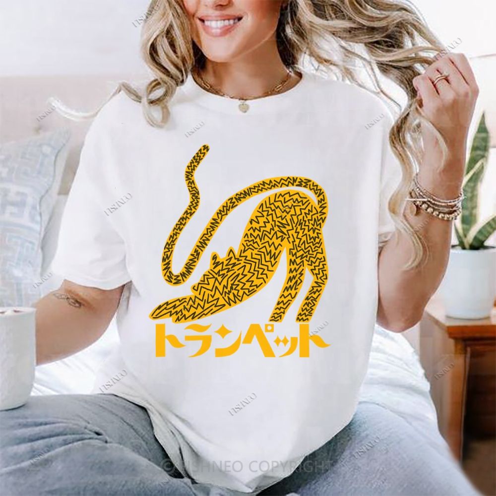 Japanese Graffiti Cotton T-shirt