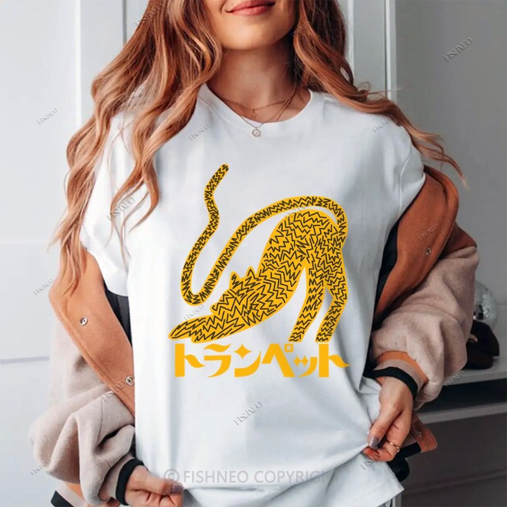 Japanese Graffiti Cotton T-shirt