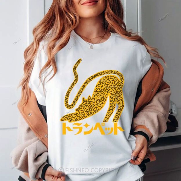 Japanese Graffiti Cotton T-shirt