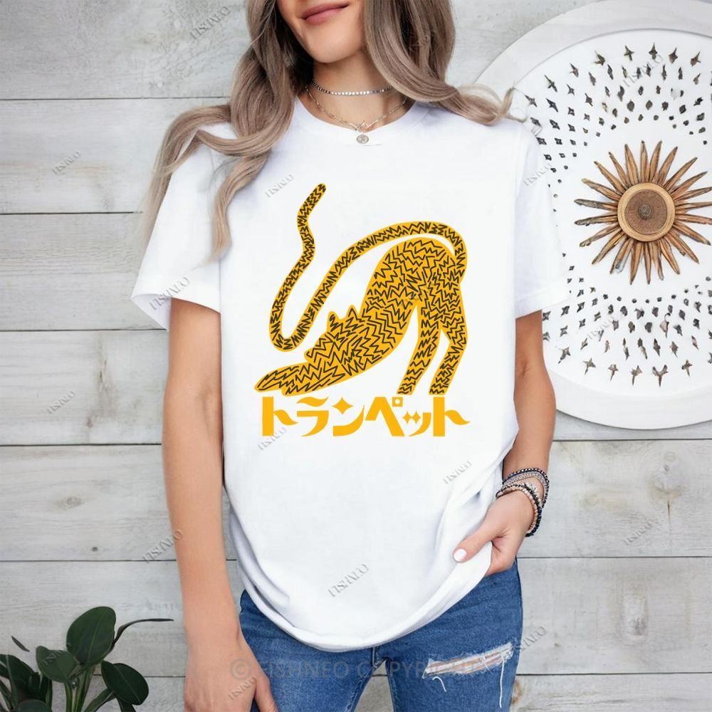 Japanese Graffiti Cotton T-shirt