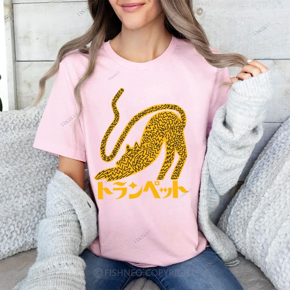 Japanese Graffiti Cotton T-shirt