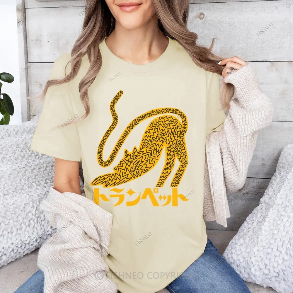 Japanese Graffiti Cotton T-shirt