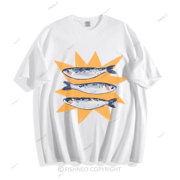 Sardine Cotton T-shirt