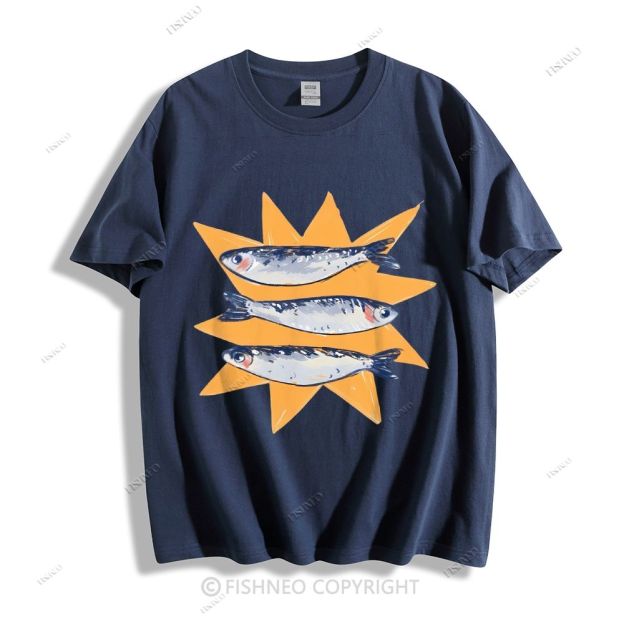 Sardine Cotton T-shirt