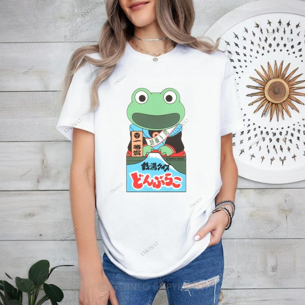 Japanese Frog Cotton T-shirt