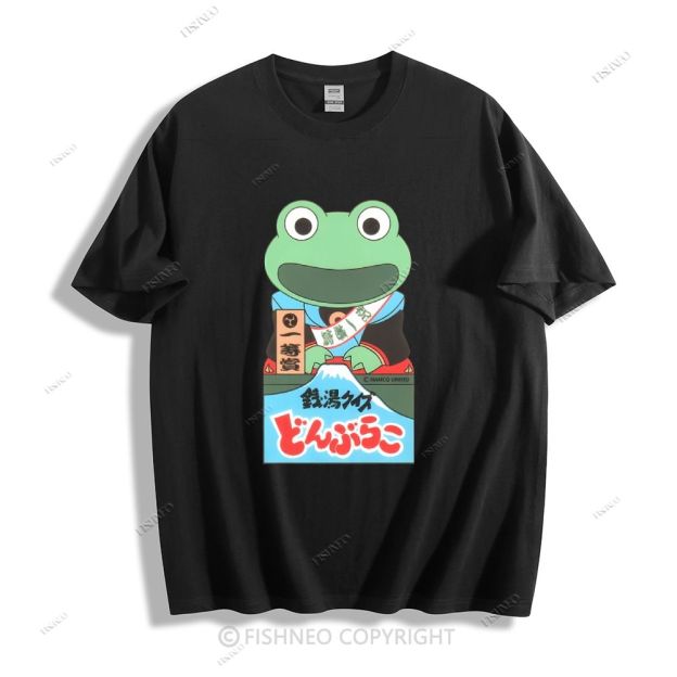 Japanese Frog Cotton T-shirt