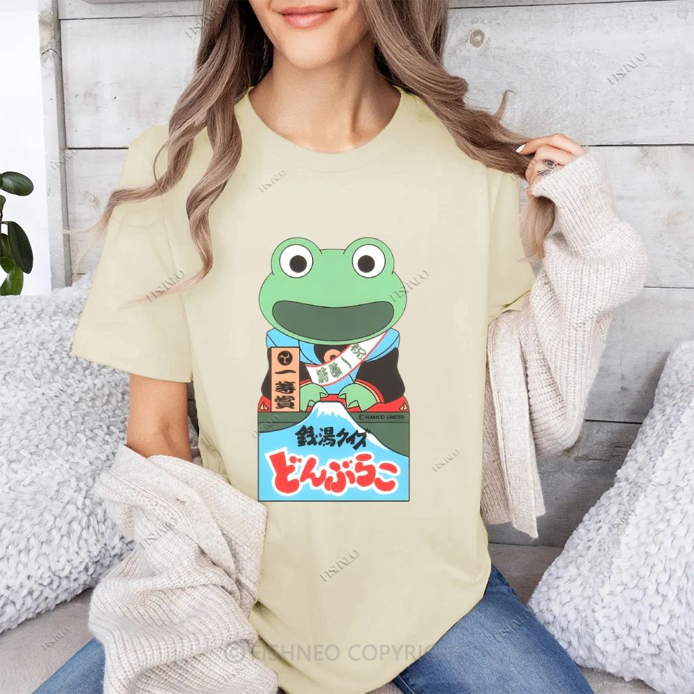 Japanese Frog Cotton T-shirt