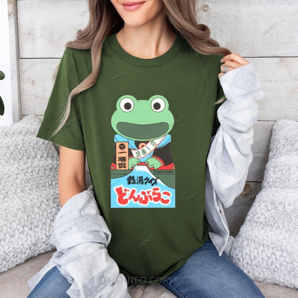 Japanese Frog Cotton T-shirt
