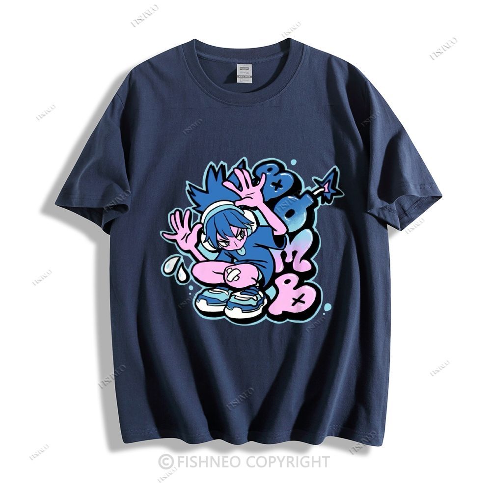 Cartoon Girl Cotton T-shirt