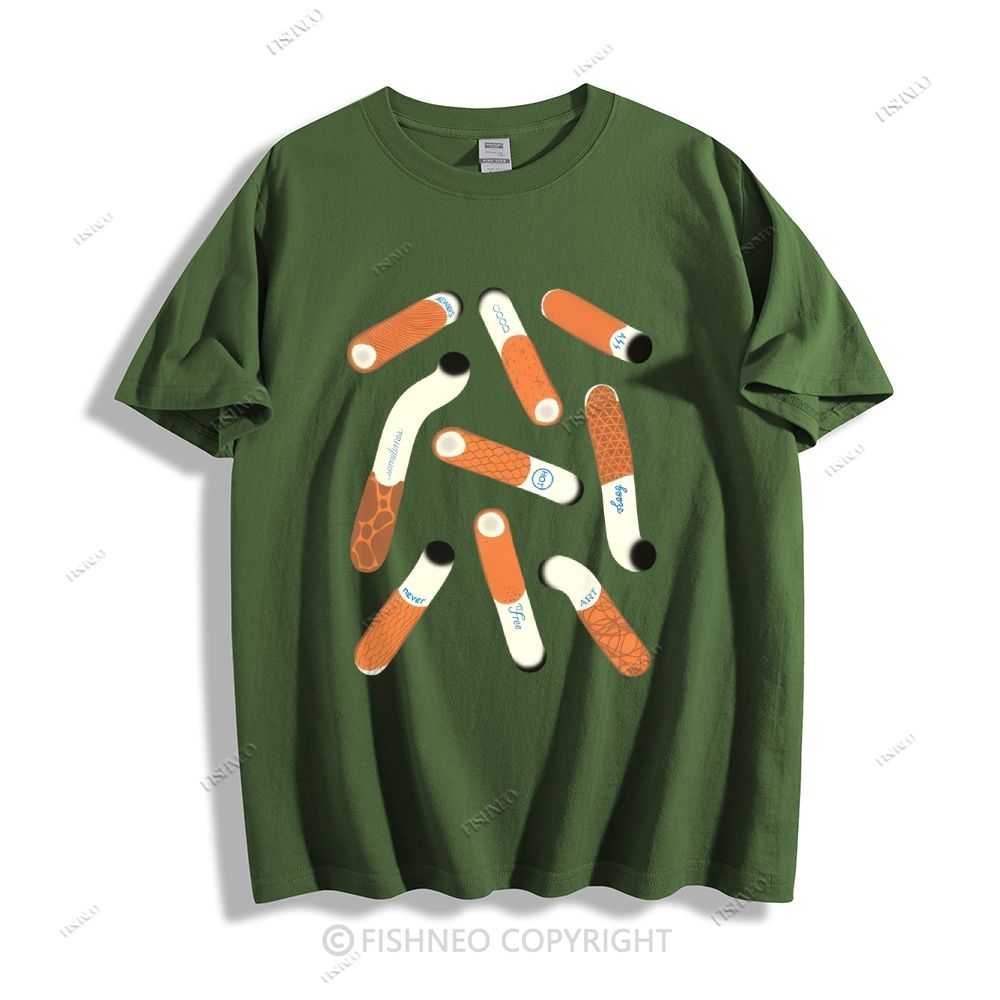 Cigarette Cotton T-shirt