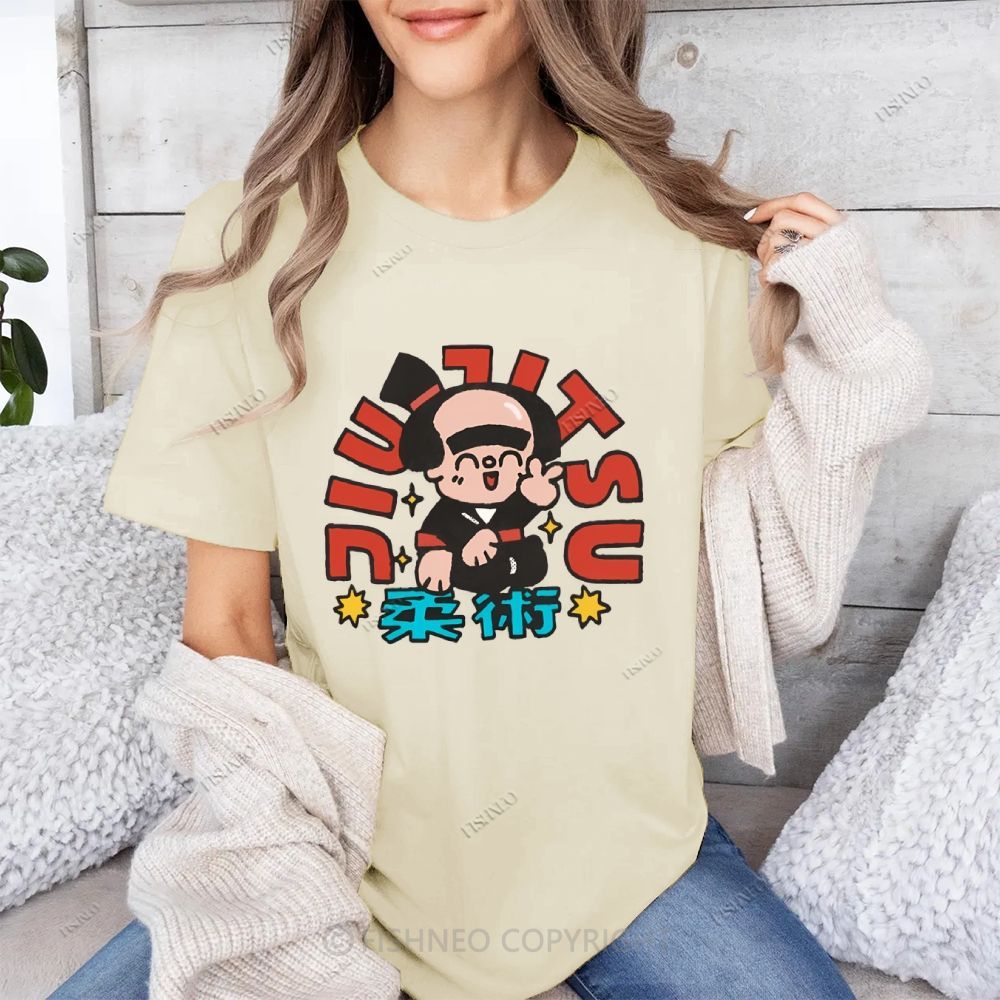 Japanese Graffiti Cotton T-shirt