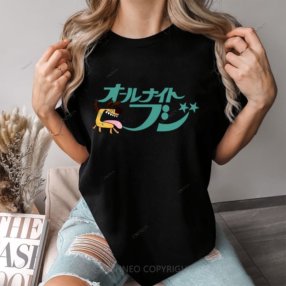 Japanese Dog Cotton T-shirt