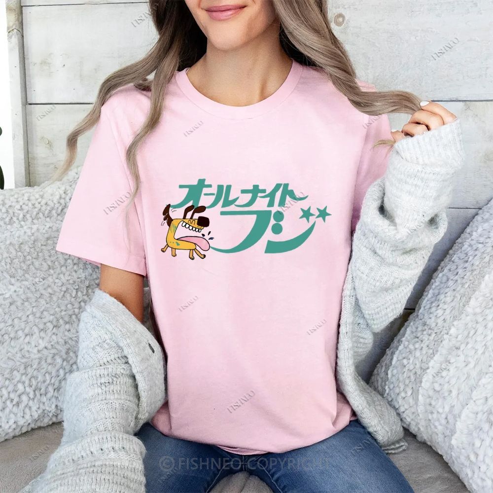 Japanese Dog Cotton T-shirt