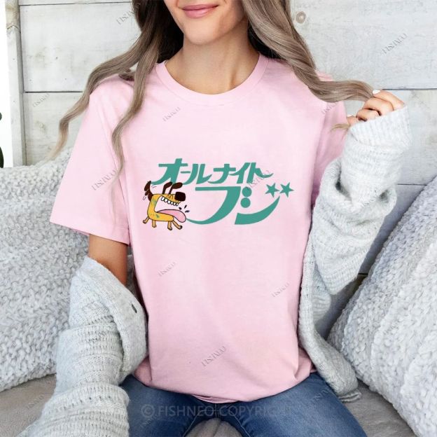 Japanese Dog Cotton T-shirt