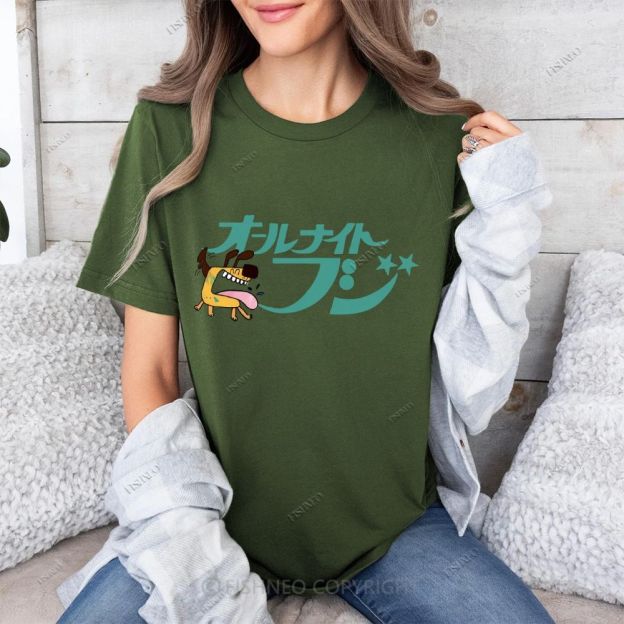 Japanese Dog Cotton T-shirt