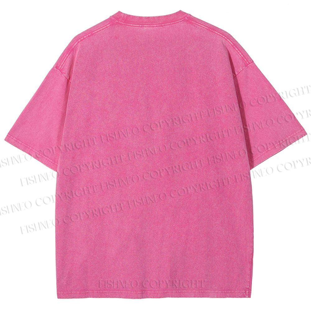 Unisex Just Good Music Printed Washed Tee