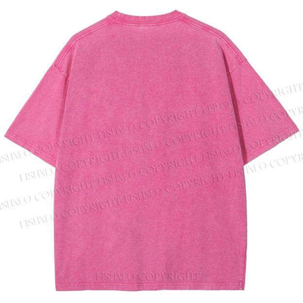 Unisex Just Good Music Printed Washed Tee