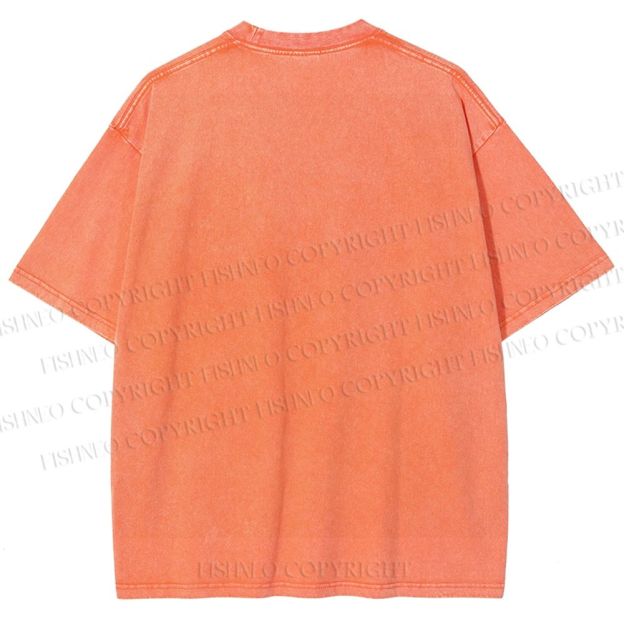 Unisex Just Good Music Printed Washed Tee