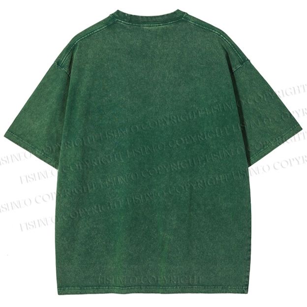 Unisex Just Good Music Printed Washed Tee
