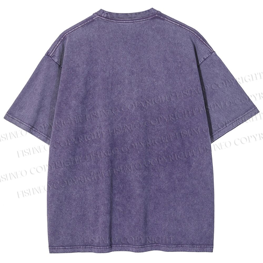 Unisex Just Good Music Printed Washed Tee
