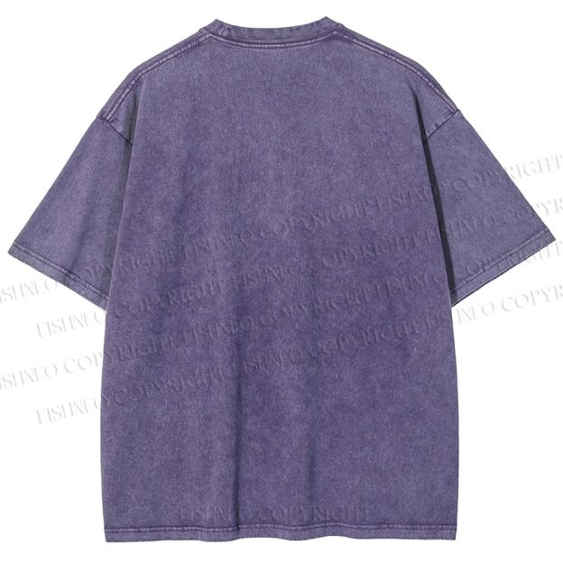 Unisex Just Good Music Printed Washed Tee