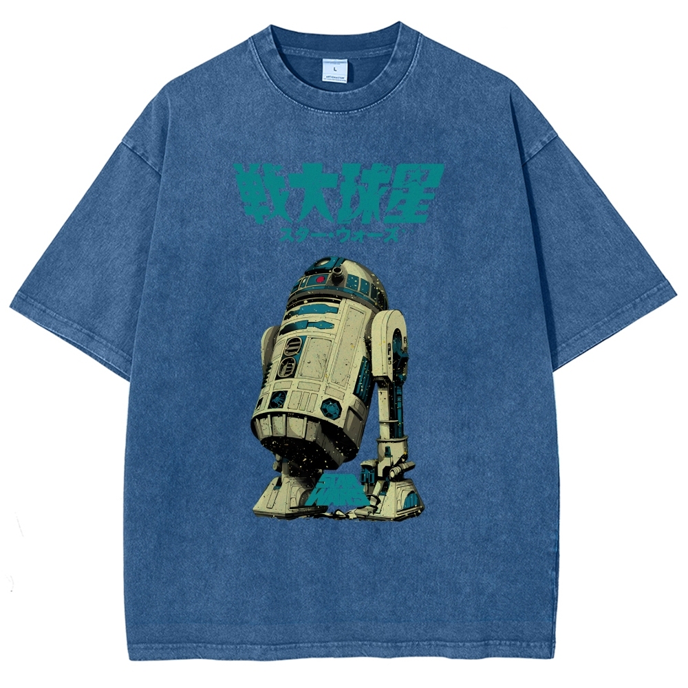 Star Wars Vintage Wash Japanese Design T-Shirt