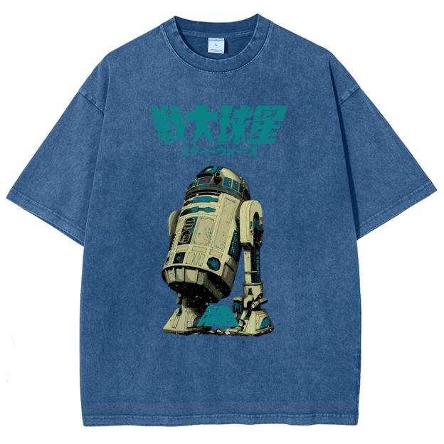 Star Wars Vintage Wash Japanese Design T-Shirt