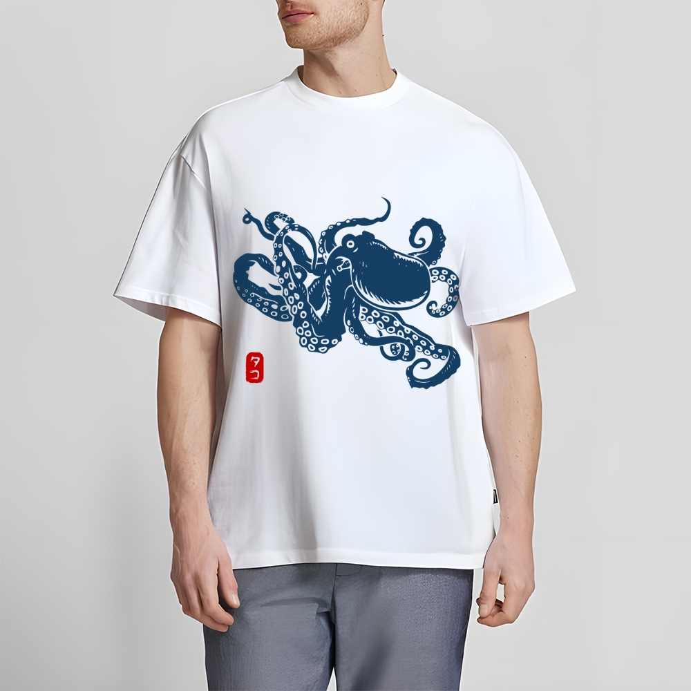 Octopus Japanese Style Classic Tee