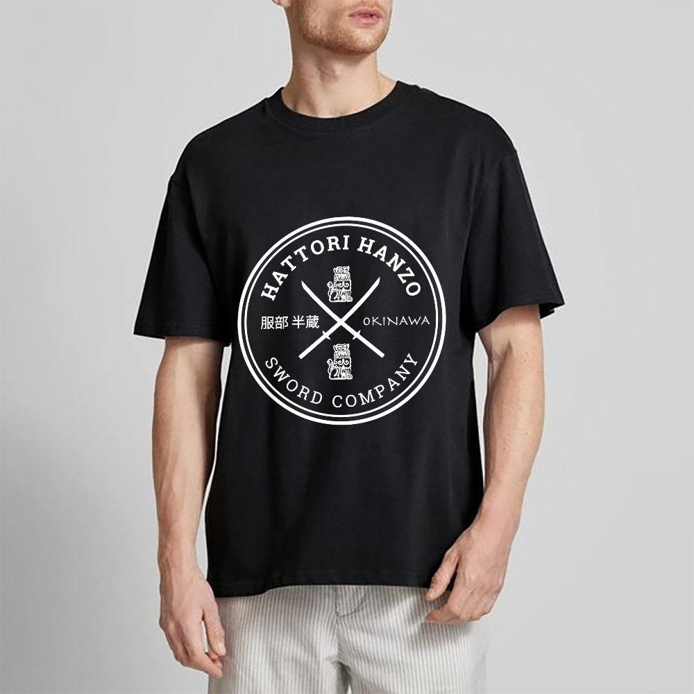 Hattori Hanzo Komainu Okinawa Sword Company Japanese Style Classic Tee