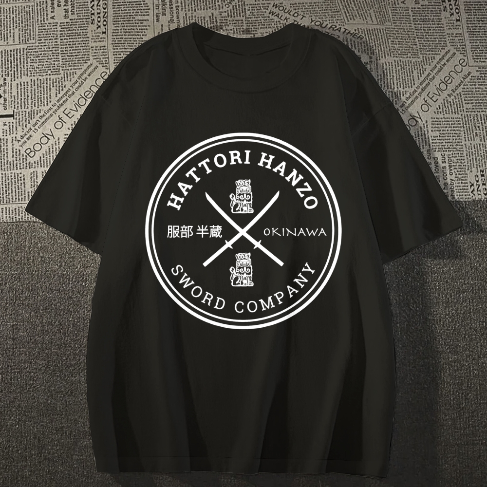 Hattori Hanzo Komainu Okinawa Sword Company Japanese Style Classic Tee