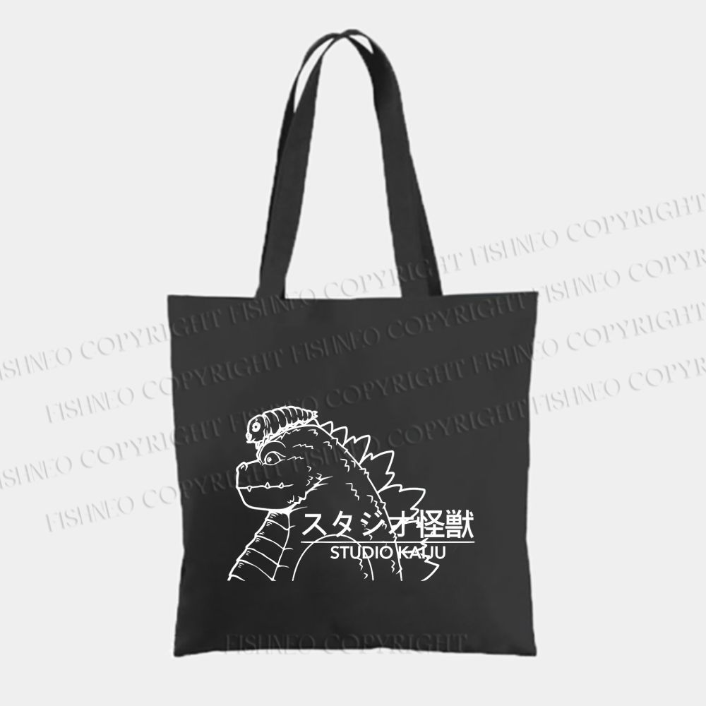 Studio Kaiju Gozila Tote Bag