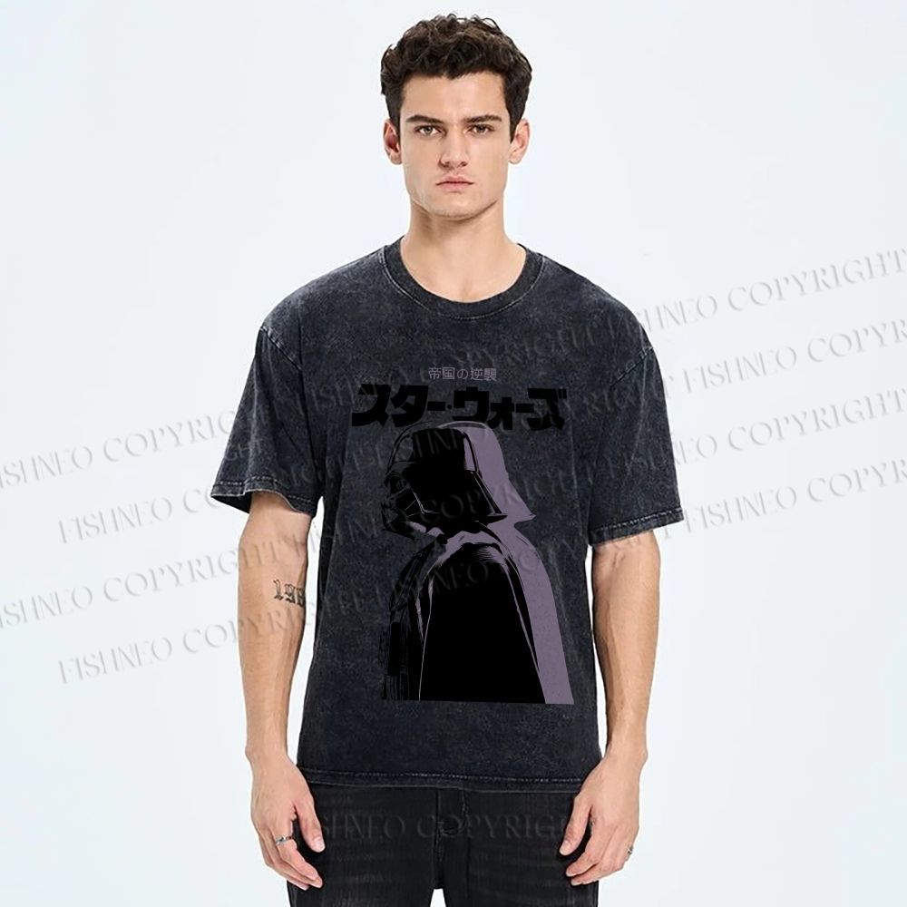 Unisex Star Wars Printed Washed Tee