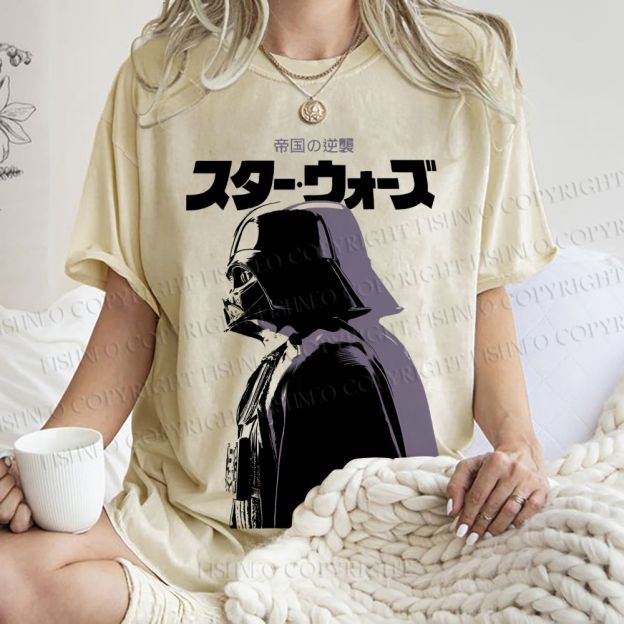 Unisex Star Wars Printed Washed Tee
