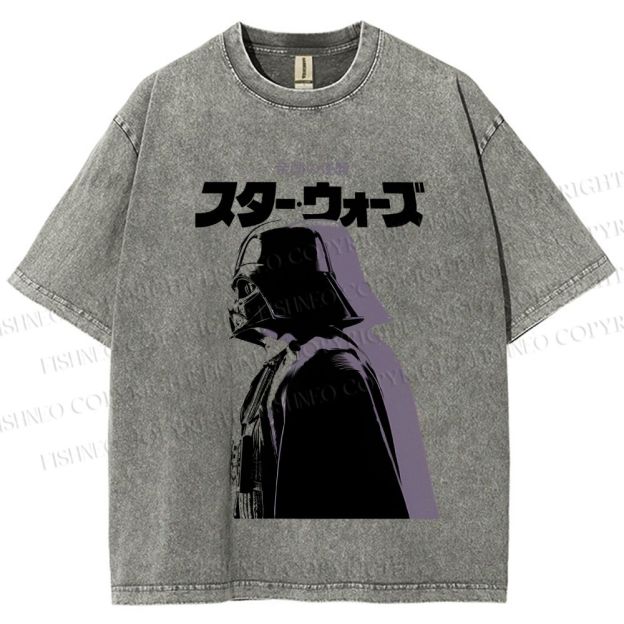 Unisex Star Wars Printed Washed Tee