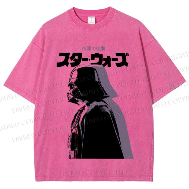 Unisex Star Wars Printed Washed Tee
