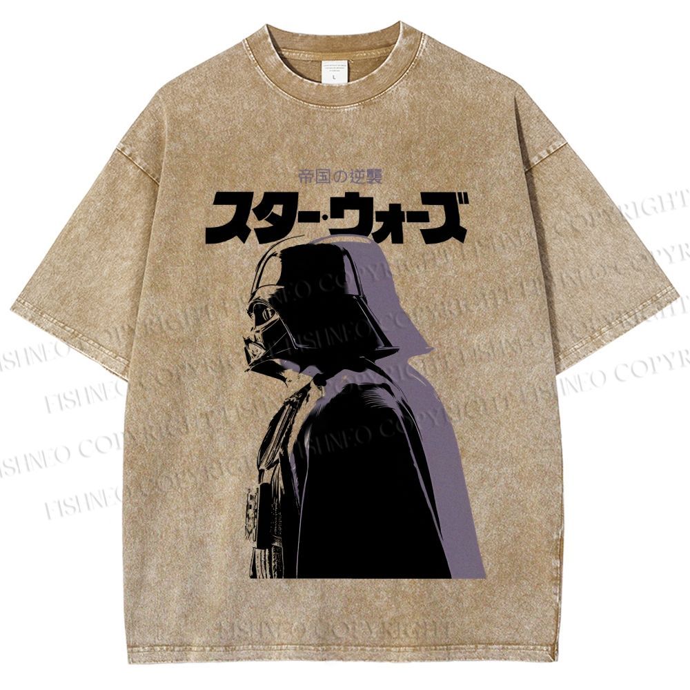 Unisex Star Wars Printed Washed Tee