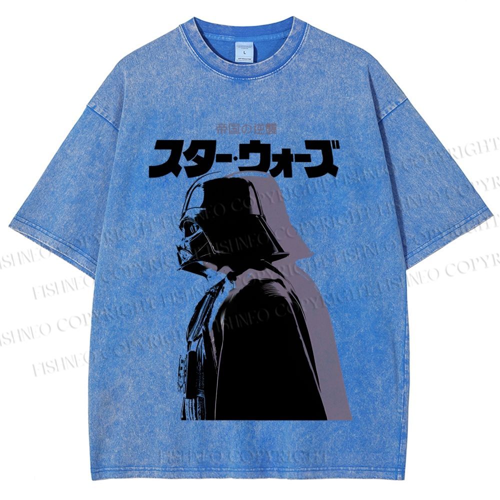 Unisex Star Wars Printed Washed Tee