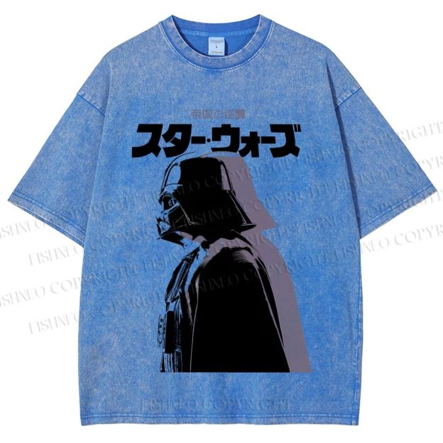 Unisex Star Wars Printed Washed Tee