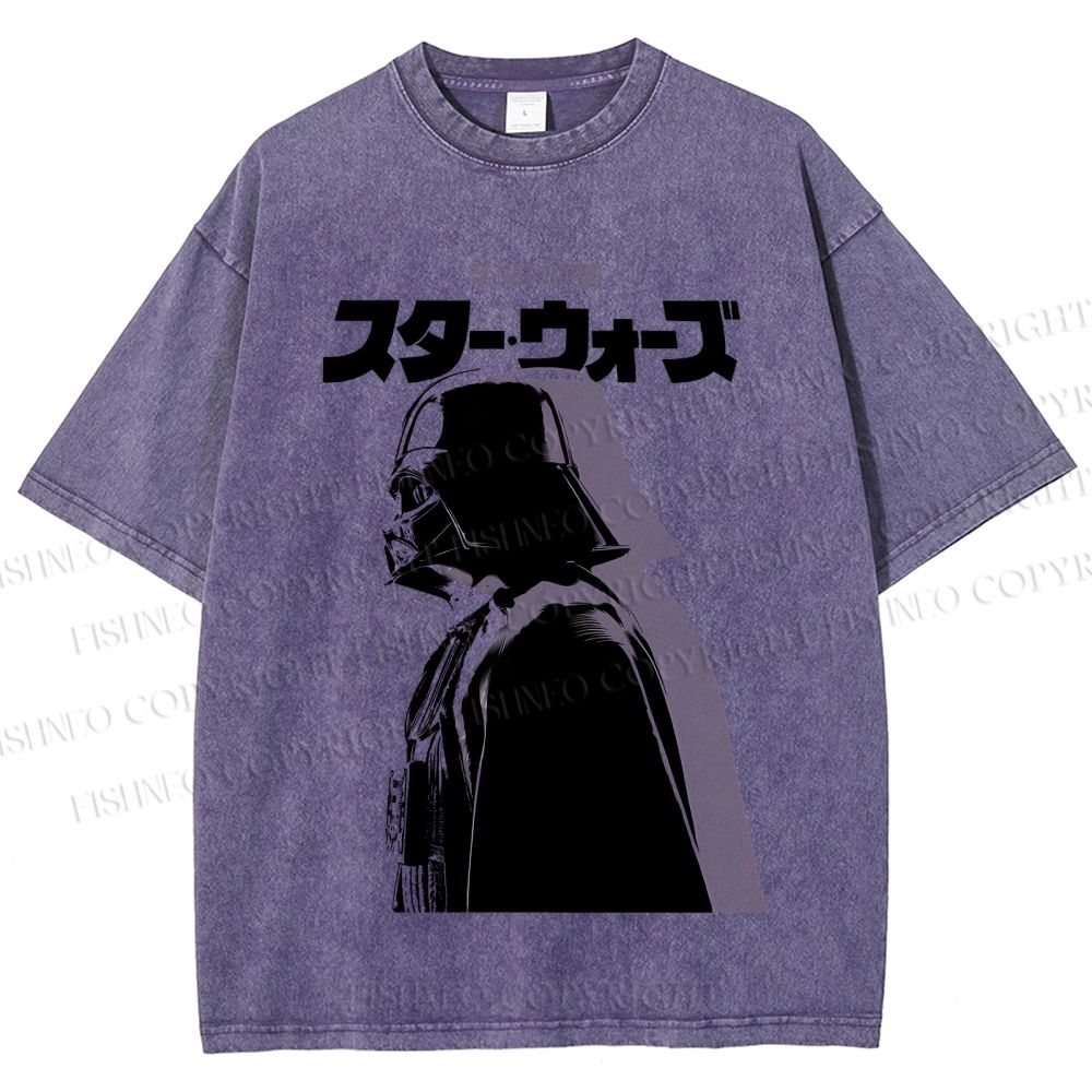 Unisex Star Wars Printed Washed Tee