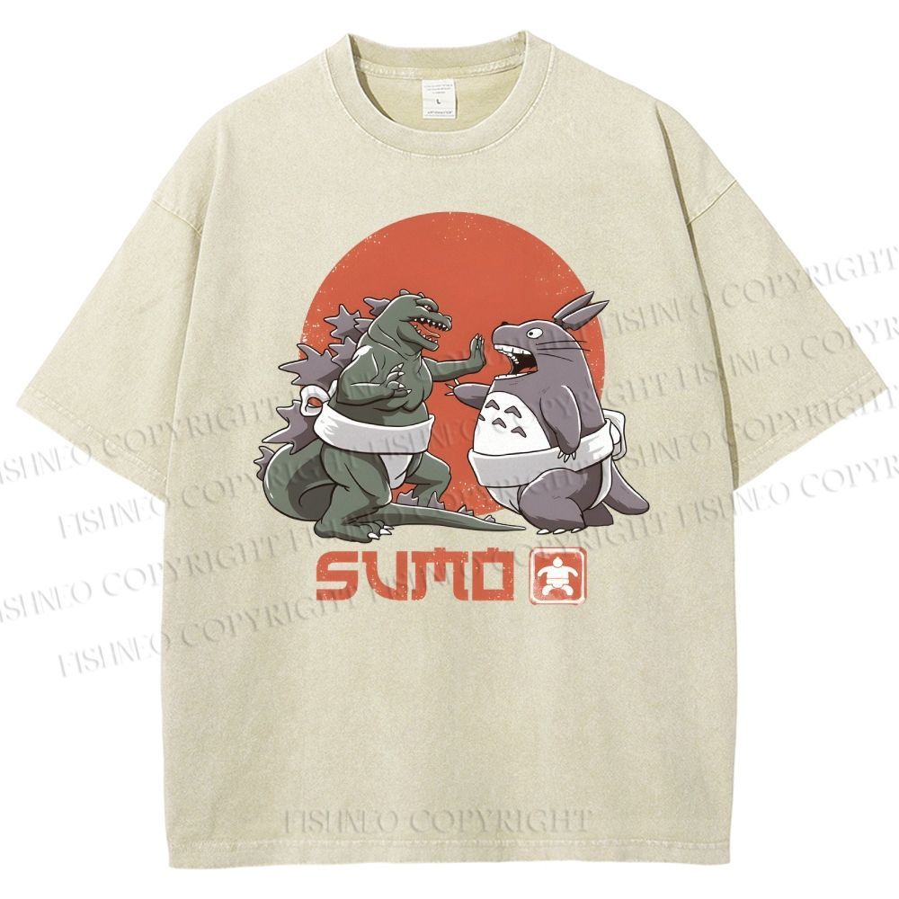 Unisex My Neighbor Totoro Printed Washed Tee