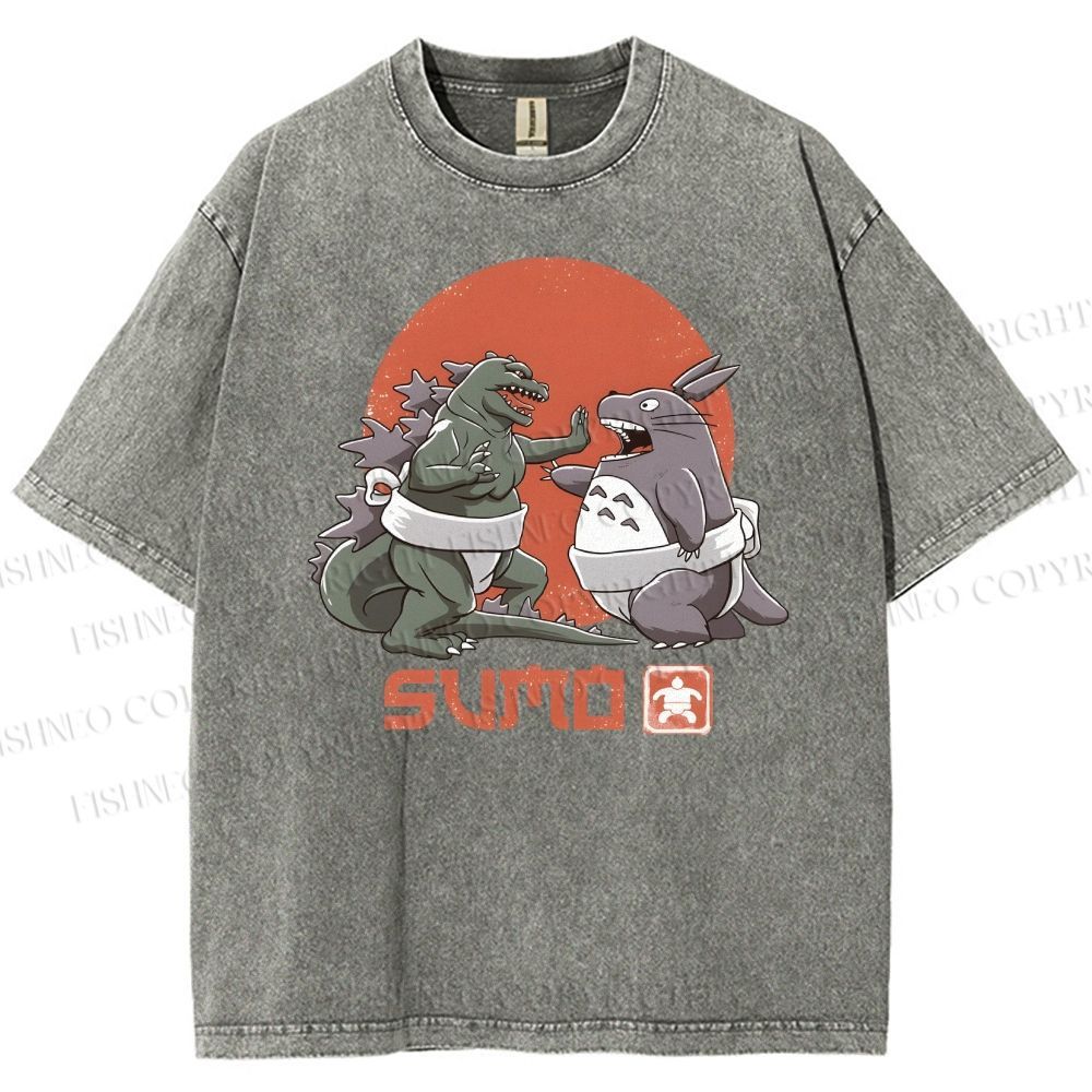 Unisex My Neighbor Totoro Printed Washed Tee