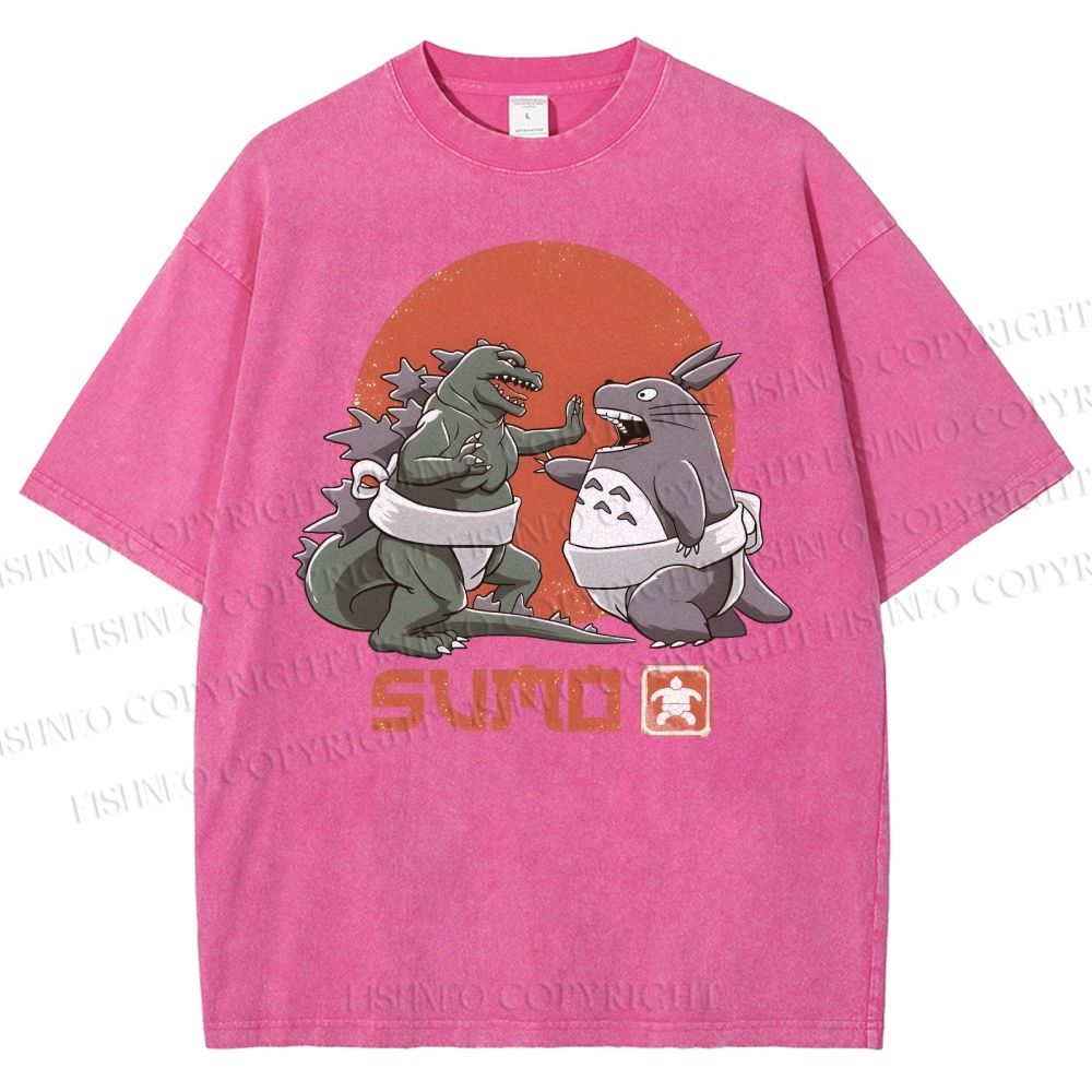 Unisex My Neighbor Totoro Printed Washed Tee